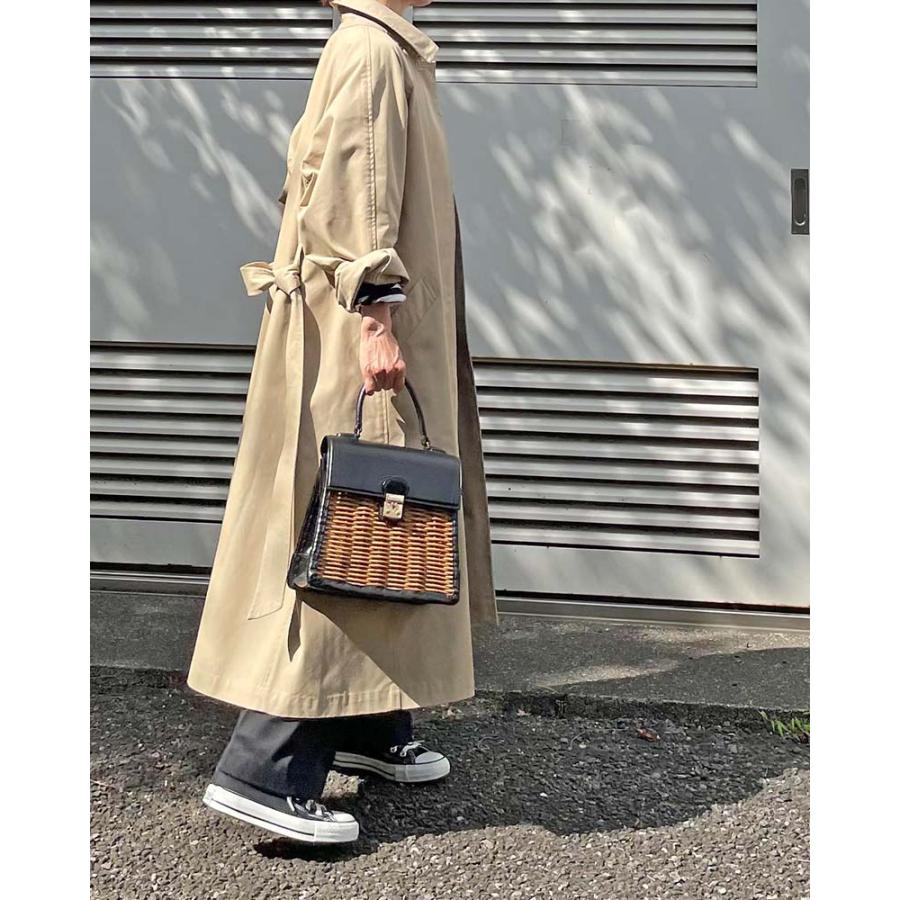 Canaria Style ベルト付きツイルステンカラーコート Canaria Style】ベルト付きツイルステンカラーコート | OUTER | 元町