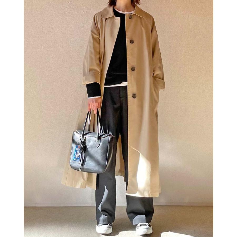 Canaria Style】ベルト付きツイルステンカラーコート : shopooo by GMO