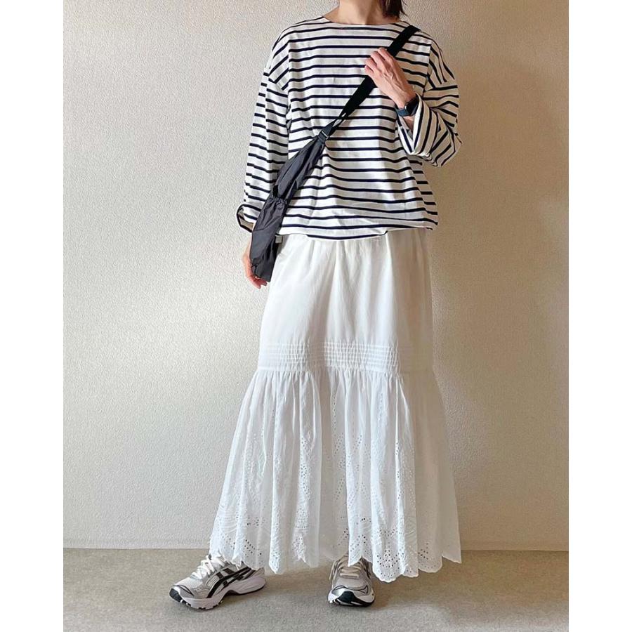 【Canaria Style】裾カットワークレーススカートの画像