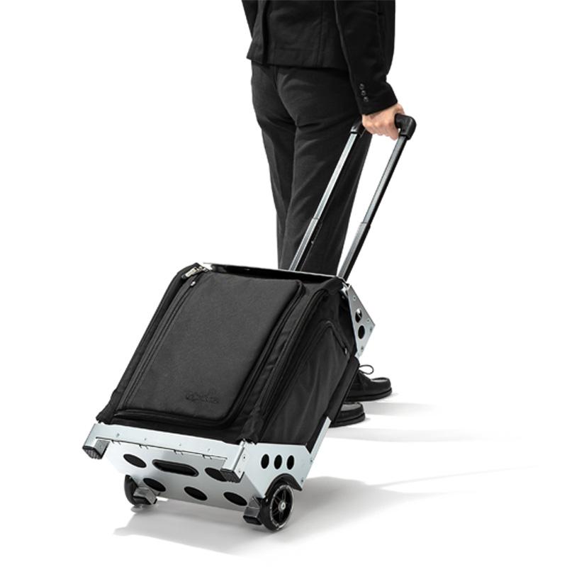 座れるキャリーバッグ ZUCA NAVIGATOR Silver/Black (ズーカ 座れるキャリーバッグ ZUCA NAVIGATOR Silver/Black (ズーカ