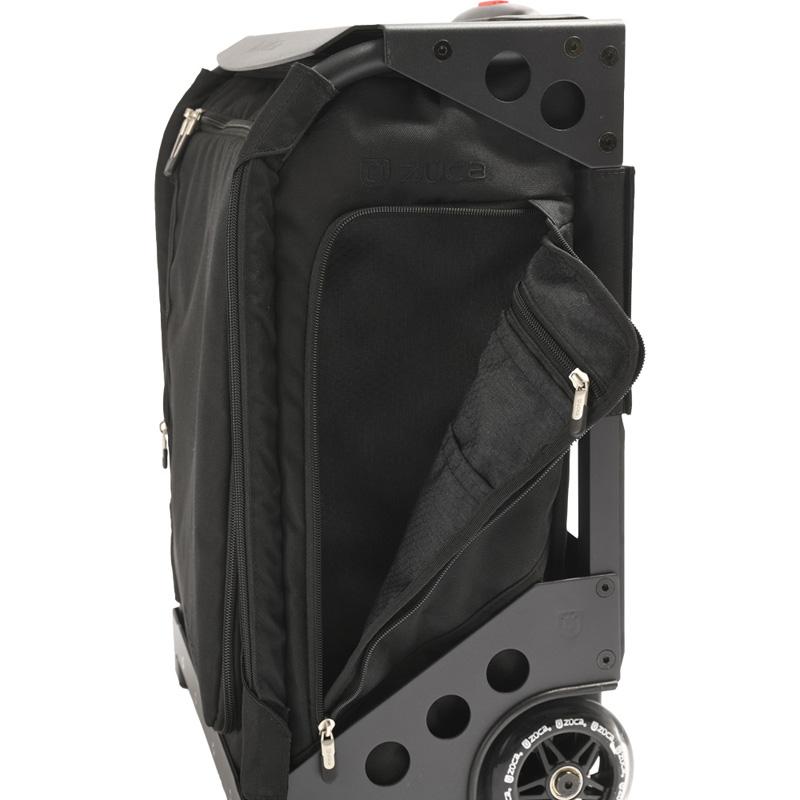 座れるキャリーバッグ ZUCA NAVIGATOR Black/Black （ズーカ） 機内