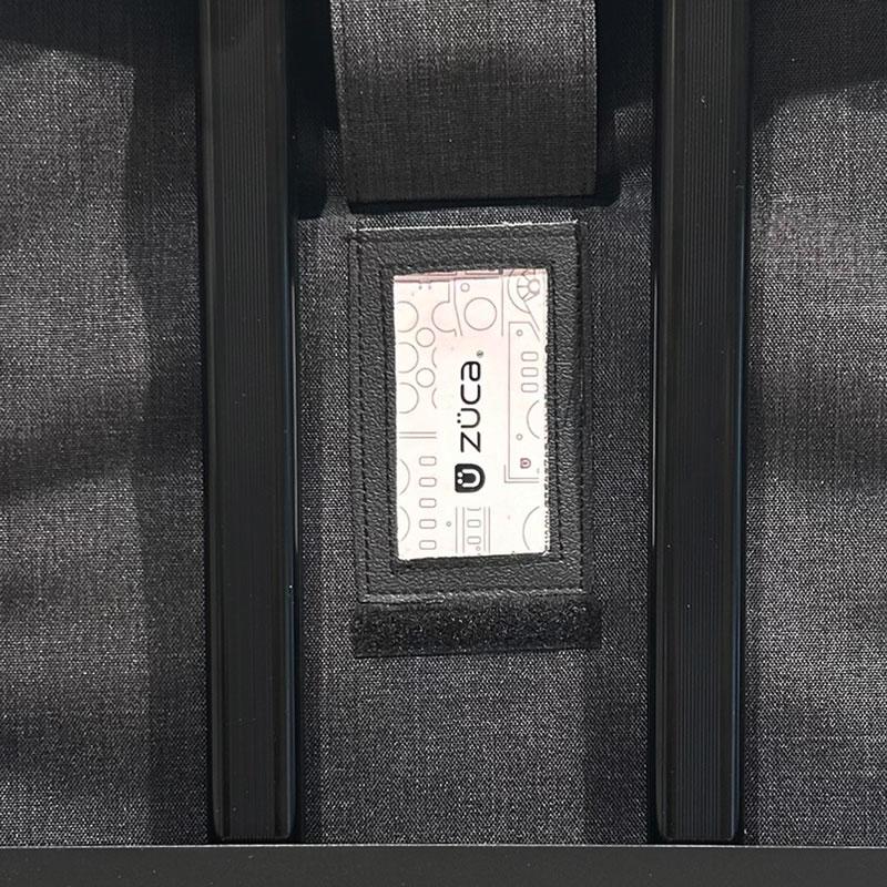 座れるキャリーバッグ ZUCA NAVIGATOR Black/Black （ズーカ） 機内