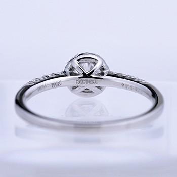 婚約指輪 可愛い上品なお花のデザイン 高品質プラチナダイヤモンドリング Pt Er115 0 ct D Vs1 3ex H C 3 Gcom939 407 Shopooo By Gmo 通販 Yahoo ショッピング