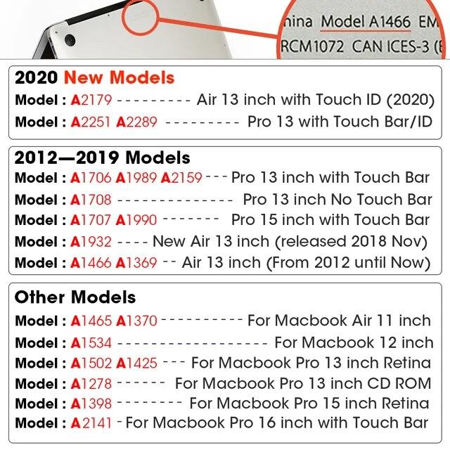 アップルmacbook air proの網膜11 12 13 15 16インチのラップトップマックブックプロ2020タッチバーid空気プロ13.3ケー｜itemselect｜04