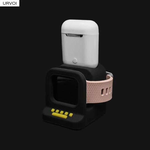 Urvoi-Apple Watch用シリコンスタンド,2 in 1充電ドック,AppleWatch用デザイン｜itemselect｜13