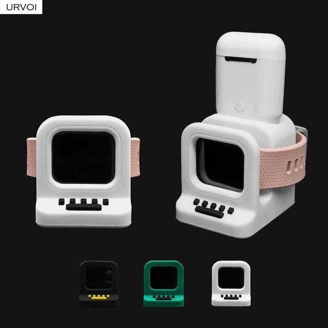Urvoi-Apple Watch用シリコンスタンド,2 in 1充電ドック,AppleWatch用デザイン｜itemselect｜09