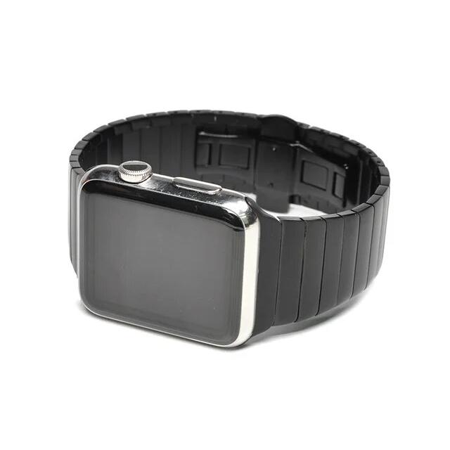 Apple Watch用ステンレススチールストラップ,バタフライ付きメタルリンクブレスレット,iwatch ultra 2, 49mm, 6 se,5｜itemselect｜16