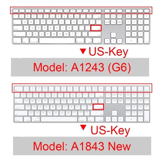Appleキーボード用シリコンケーブル付きキーボード,キーパッド用保護カバー付き,モデル2021 a2449 a2450 a1243 a1843 b1｜itemselect｜18