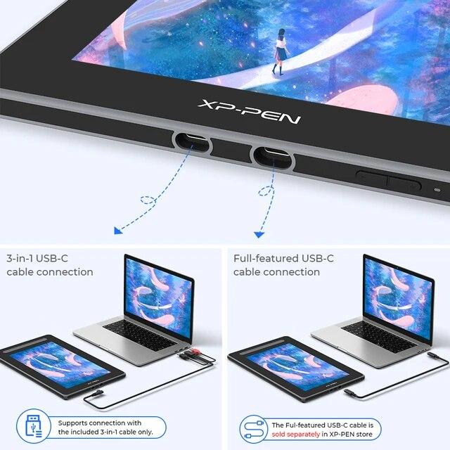 Xppen-グラフィックタブレット12,8192レベル60,傾斜ペン付き,アート描画用,Android,Windows,Mac用｜itemselect｜22