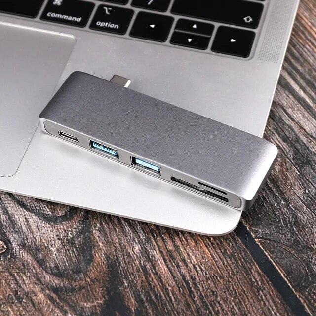 Usb cハブタイプcアダプタドッキングステーション2 usb 3.0 tf sdリーダーpdサンダーボルト3 macbook proの空気M1 20｜itemselect｜15