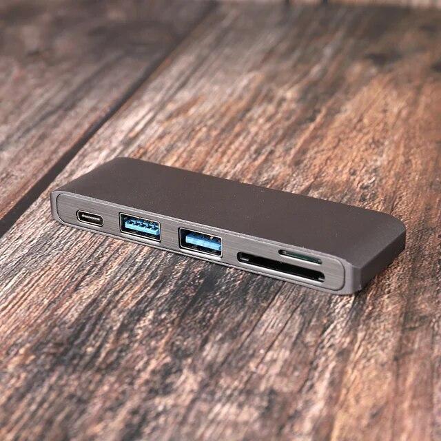 Usb cハブタイプcアダプタドッキングステーション2 usb 3.0 tf sdリーダーpdサンダーボルト3 macbook proの空気M1 20｜itemselect｜17