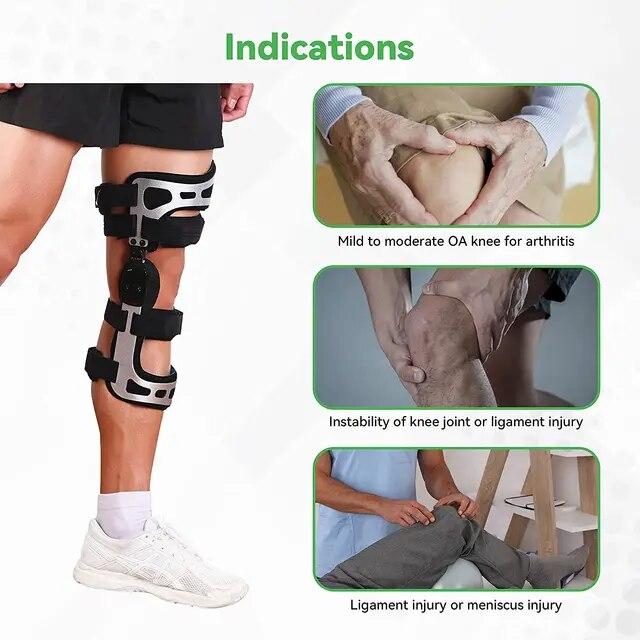 Oa unloader膝装具、予防、関節症の緩和、関節痛、脱臭、変形性関節症の修正、膝の整形外科｜itemselect｜02