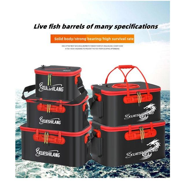 釣りバッグevaフィッシュバケット統合ライブフィッシュバッグ折りたたみ式フィッシュボックス a1005003951072252