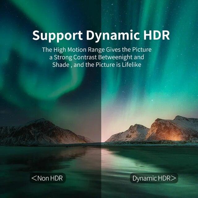 HDMI 2.1 ケーブル 8K 60Hz eARC HDCP 4K 120Hz 48Gbps 高速 HDMI コード 2 1 ケーブル 3 メートル｜itemselect｜06