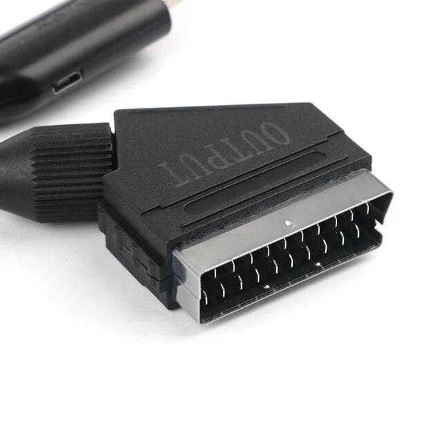 Scart-hdmi互換のコンバーターオーディオビデオアダプター,hdtv/stb/vhs/DVD/top Box/ps3/sel/nsc用変換ケーブ｜itemselect｜12