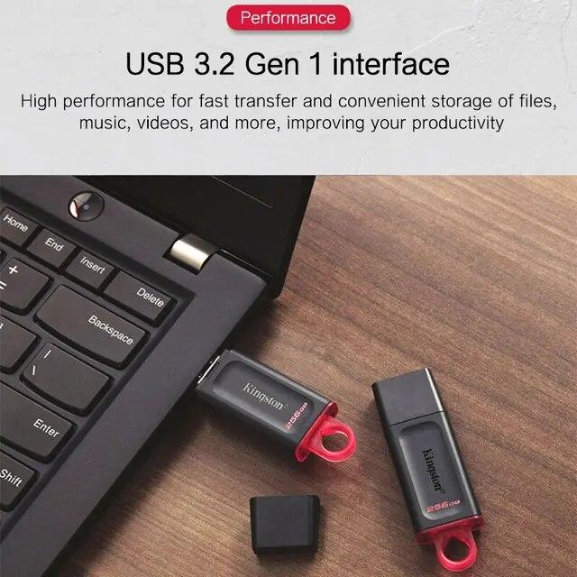Kingston pen drive USB Flash Drives DTX Pendrive 32GB 64GB 128GB 256GB cle｜itemselect｜03