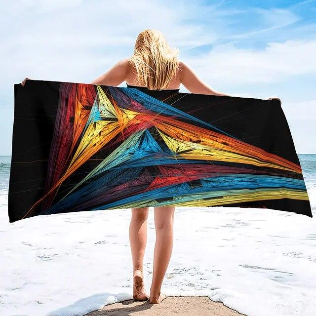 送料無料について Beach Towel Sand Free Quick Dry Extra Large Lightweight Compact Travel Hawa
