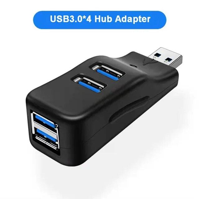 USBアダプター3.0,4ポート,高速データ転送,ノートブック,macbook pro,ipod,ラップトップ,u,ディスク,USBコンバーター用｜itemselect｜22