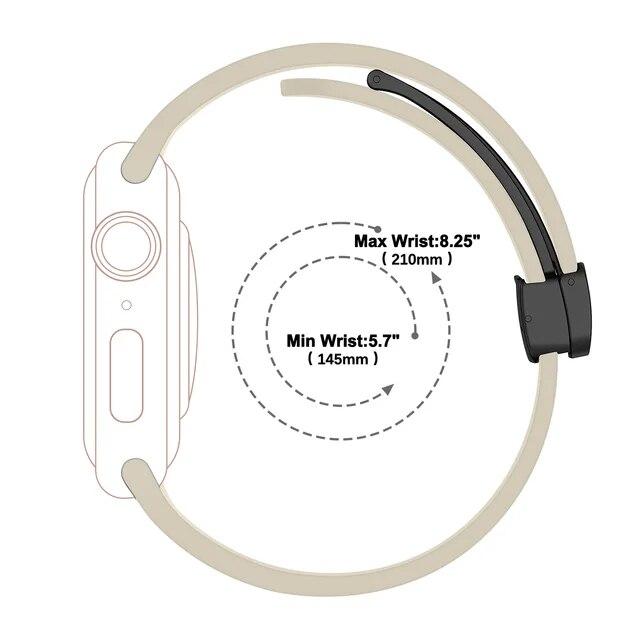 Apple Watch用シリコンストラップ,ウルトラバンド,シリーズ7,8,9,9,SE,6,2,3,44mm, 40mm, 45mm, 41mm 4｜itemselect｜04