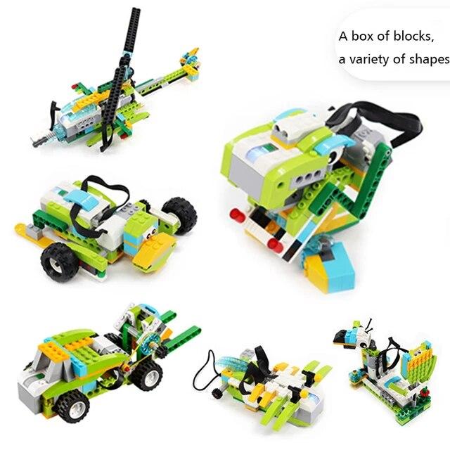 Wedo 2.0-多機能三眼カートリッジ,45300トラック,ビルディングブロック,DIYおもちゃ,クリスマスプレゼントと互換性があります｜itemselect｜14