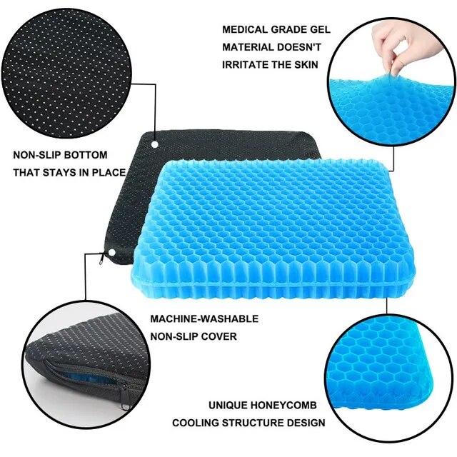 Gel カカカカカカカ Summer Breathable Honeycomb Design For Pressure Relief Back Tai｜itemselect｜08