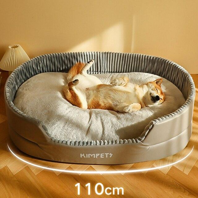 Kimpet-取り外し可能な犬の猫の枕,取り外し可能な正方形のぬいぐるみ,洗える,厚い,防水,大,中型,小さな犬のソファベッド｜itemselect｜04