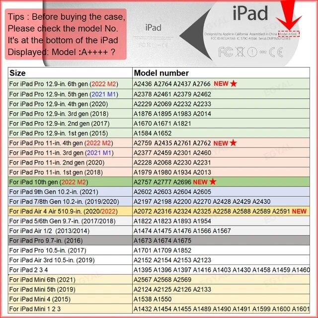 IPad用の取り外し可能なクリアタブレットケース,ペンホルダー付きの取り外し可能なケース,iPad 9,10.2,10.9,7,,pro 11,air｜itemselect｜07