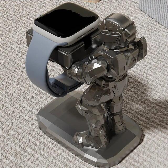 Apple Watch用ナイトスタンド,充電器ホルダー,iwatch 8 7 6 5 4 3 2,ブラケット,時計充電ベースアクセサリー,男性へのギフ｜itemselect｜21