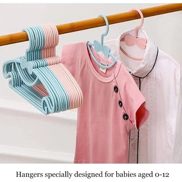 4Pcs Children Clothes Hanger Portable Display Baby Clothing Organizer Hange｜itemselect｜13