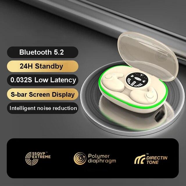 Bluetooth付きワイヤレスヘッドセット,apx5デバイス,防水,ノイズリダクション付き,タッチコントロール付き,5.3｜itemselect｜23