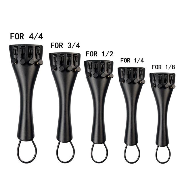 1/8 1/2 1/4 3/4/4/4バイオリンテールピース、4つの上質なtunersとtail gutsアルミニウム合金バイオリンテールピース｜itemselect｜09