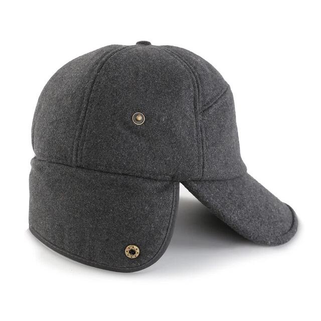Connectyle-男性用のフラップ付き冬用帽子,バイザー付きの暖かいフェイクファーの帽子,毎日の野球帽｜itemselect｜19