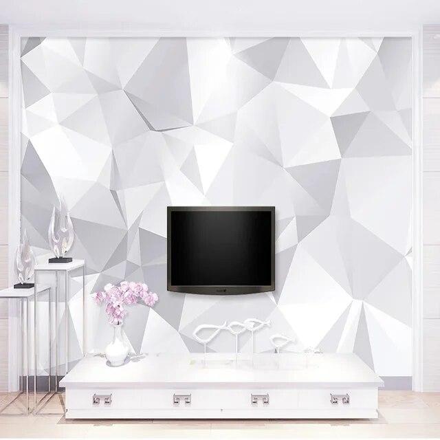 カスタム壁画壁紙 3D 抽象アート幾何写真壁紙リビングルームのテレビの背景の壁の家の装飾 3 D Papel デ Parede｜itemselect｜03