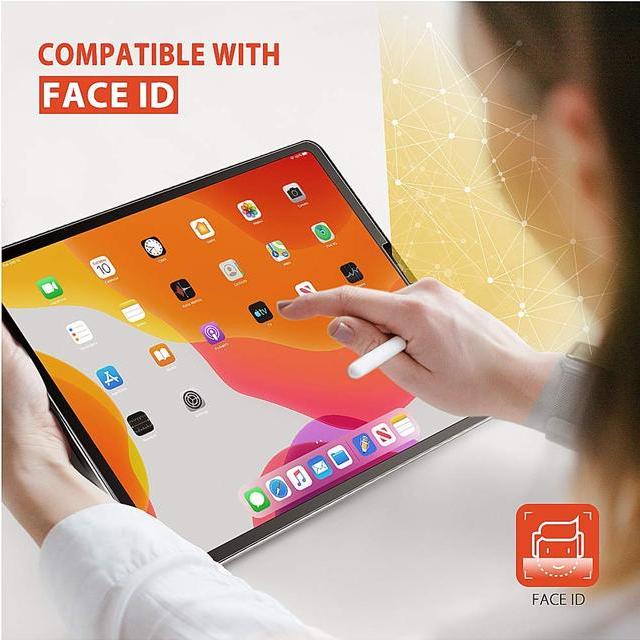IPad Pro 11 air 4 5 3 2 iPad mini 5 10.2 9 10世代用のテクスチャードフィルム,紙や10thなどのような質感｜itemselect｜02