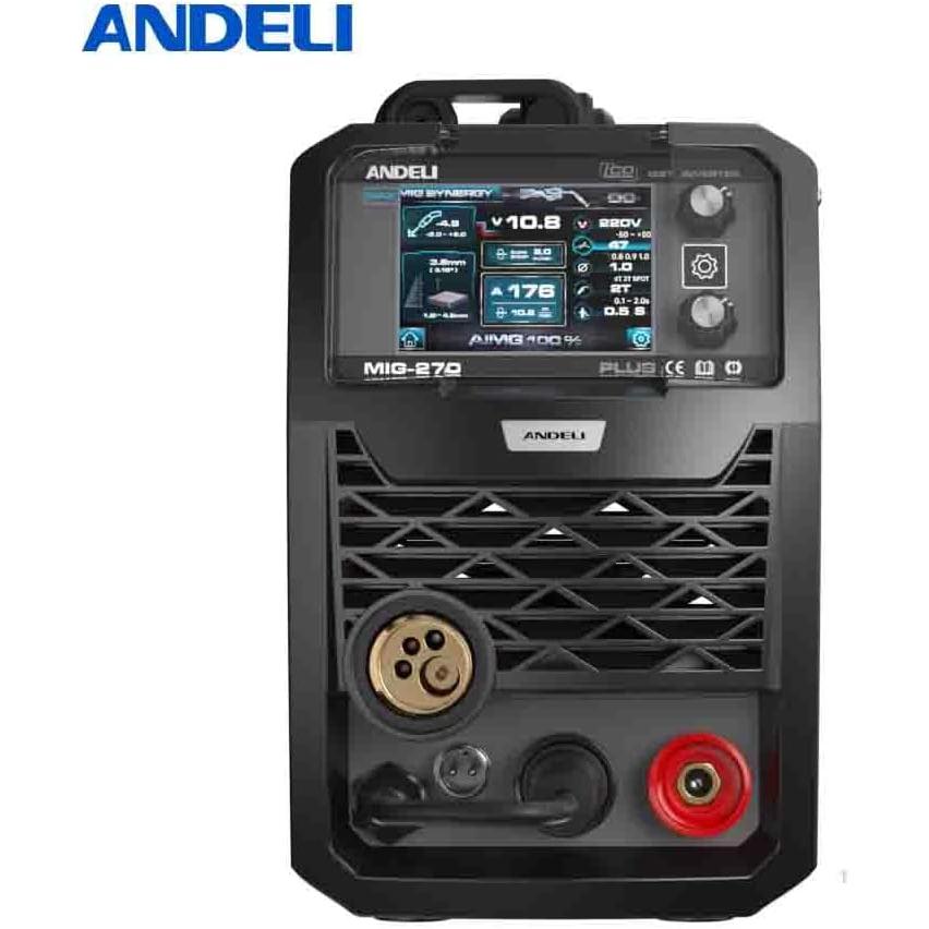 ANDELI 半自動溶接機 アルミ溶接可能 100V/200V 200AMP MIG Lift TIG