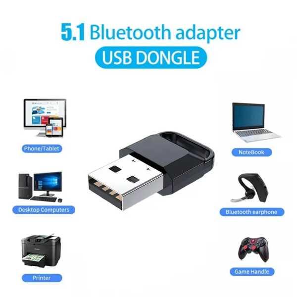 USB Bluetooth-Compatible5.0-5.3アダプター受信機 ワイヤレスオーディオレシーバー/プレイアダプター コンピューター スピーカー マウス ヘッドフォン用｜itesa｜02