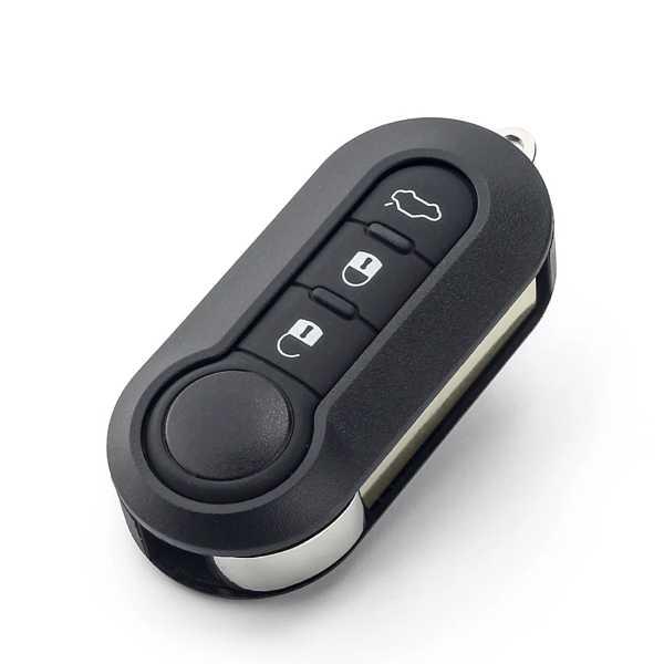 Keyyou車のキーリモコンフィアット500 500L mpv ducatoシトロエンジャンパープジョーボクサー2008-2015 433.92mhz ID46 3ボタン｜itesa｜03