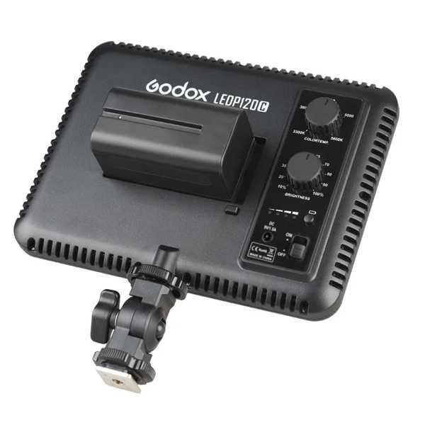 Godox-LEDビデオライトパネル超スリム 12W 3300-5600k ランプ用の調整可能な強度の調光可能な明るさ dv Canon Nikon｜itesa｜04