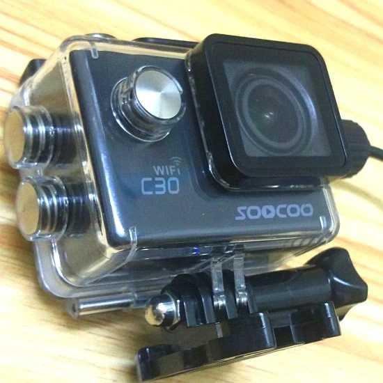 カメラアクセサリー防水ケース充電器シェルusbケーブルsjcam SJ4000空気Sj9000 C30 C30R eken H9Rバイク用カクレクマノミ｜itesa｜04