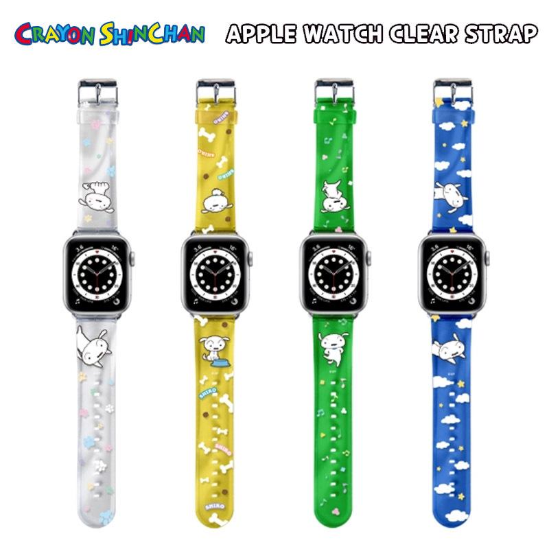 クレヨンしんちゃん アップルウォッチ Apple Watch バンド ストラップ ベルト シロ 透明 可愛い 人気 おすすめ プレゼント 女子 アニメ 劇場版 ストア コラボ C3563 Itフレンズ 通販 Yahoo ショッピング
