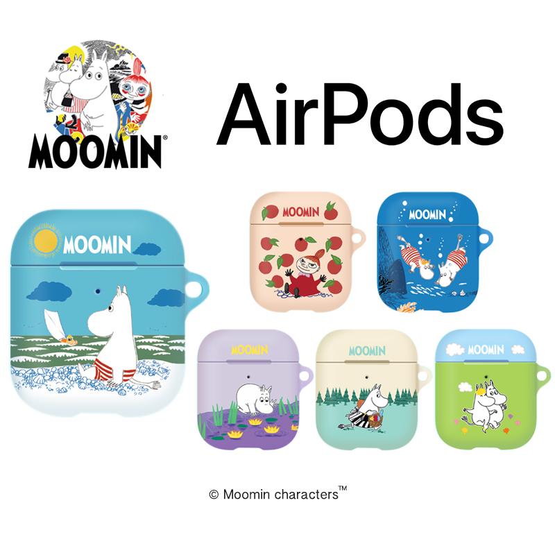 Airpods Case ムーミン エアポッズ ケース Airpodsケース Moomin 正規品 グッズ 人気 可愛い 公式 キャラクター イヤホン