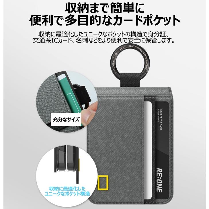 ナショナルジオグラフィック Galaxy Z Flip4 ギャラクシー Mag Safe対応 スマホケース クリアー カバー マグセーフ 人気 キャラクター グッズ 公式 無線｜itfriends｜09