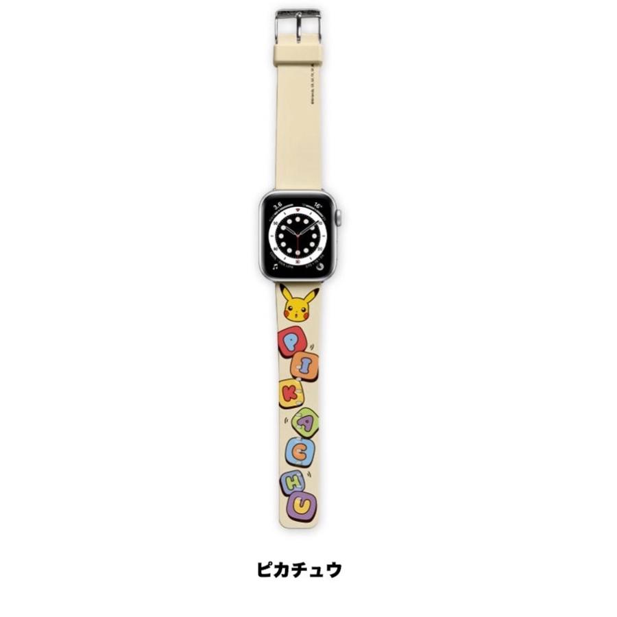 アップルウォッチ ポケットモンスター Apple Watch バンド ストラップ ベルト ポケモン カビゴン ゲンガー ヒトカゲ ゼニガメ ピカチュウ ゲーム switch 劇場｜itfriends｜11