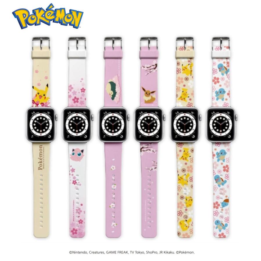 ポケモン アップルウォッチ ストラップ ポケットモンスター Apple Watch バンド ベルト ポケモン カビゴン ゲンガー ヒトカゲ ピカチュウ ゲーム switch｜itfriends｜20