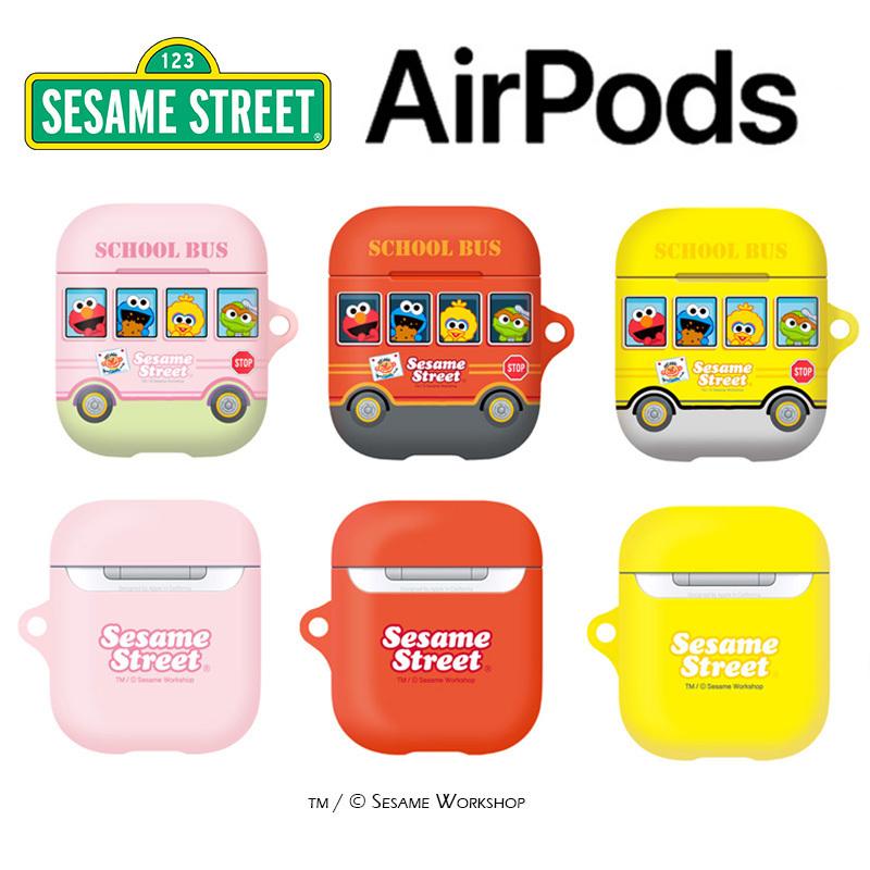 Airpods Case エアーポッズプロ ケース Airpods1/2世帯 クリア キャラクター イヤホン フレンズ セサミストリート グッズ シリコン カラー 無料配送 ワイヤレス｜itfriends