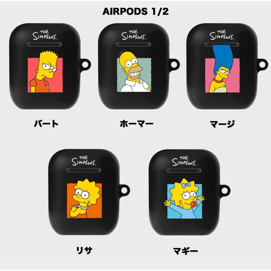 ザ シンプソンズ エアーポッズ プロ ケース 1 2兼用 グッズ キャラクター 画像 フィギュア 壁紙 マギー ホーマー ハードケース イヤホン スマホアクセサリー クーポン対象外