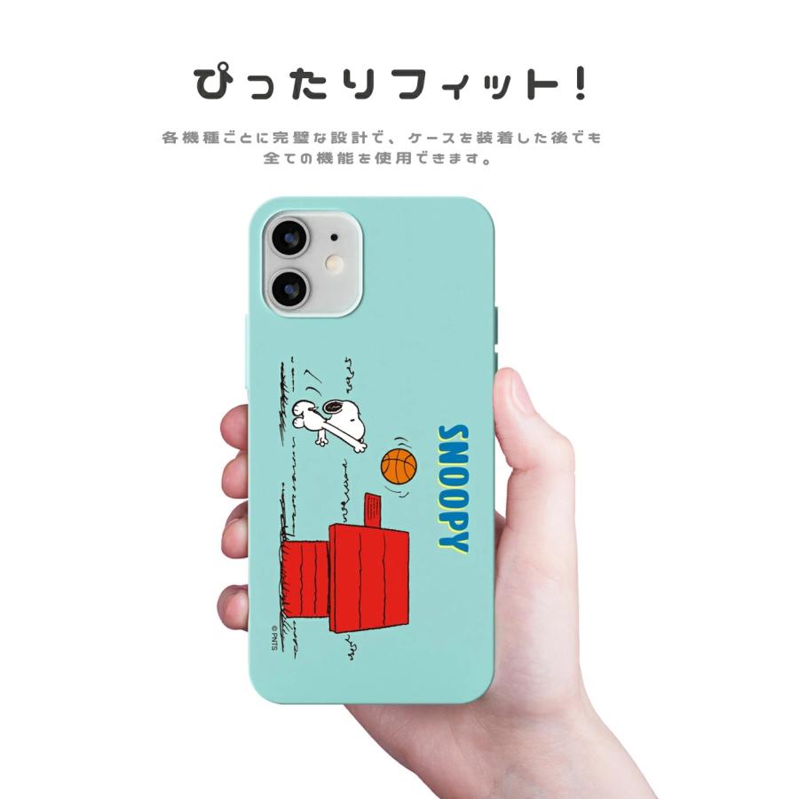 iPhone14 スヌーピー iPhone13 Pro MAX PEANUTS SNOOPY ピーナッツ 公式 グッズ iPhoneSEソフト シリコン スマホケース ミュージアム グッズ 人気｜itfriends｜05