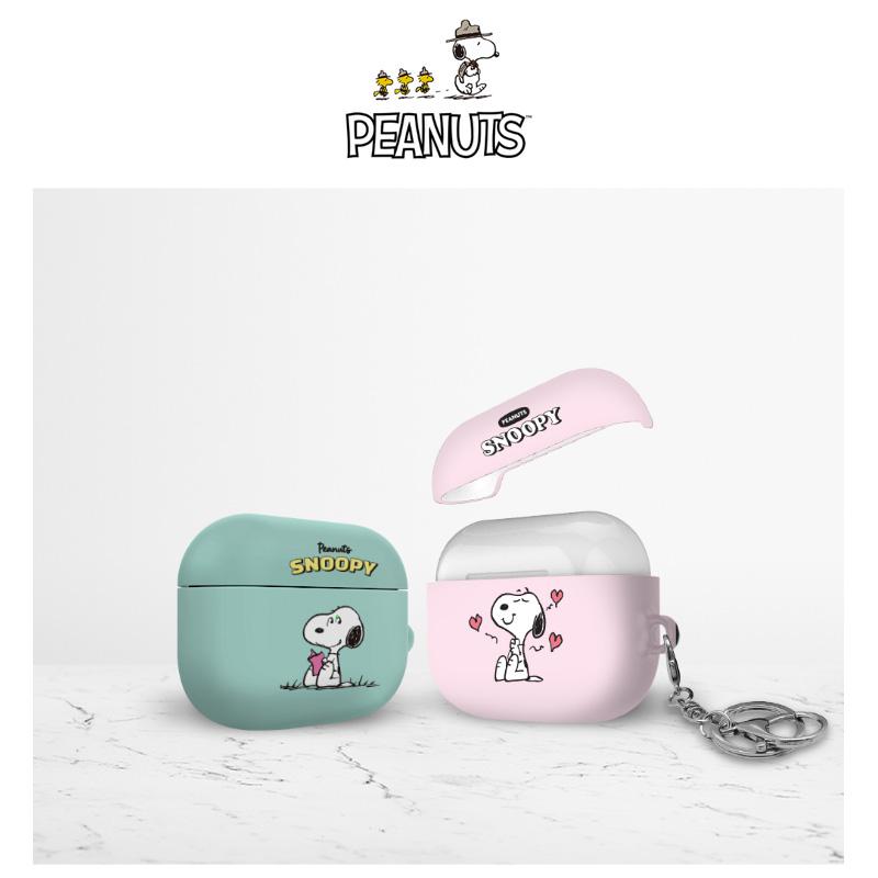 SNOOPY エアーポッズ イヤホンケース Airpods Pro pro2スヌーピー ピーナッツ ケース 保護 アクセサリー プロ Apple 韓国 Peanuts キャラクター グッズ 旅行｜itfriends｜13