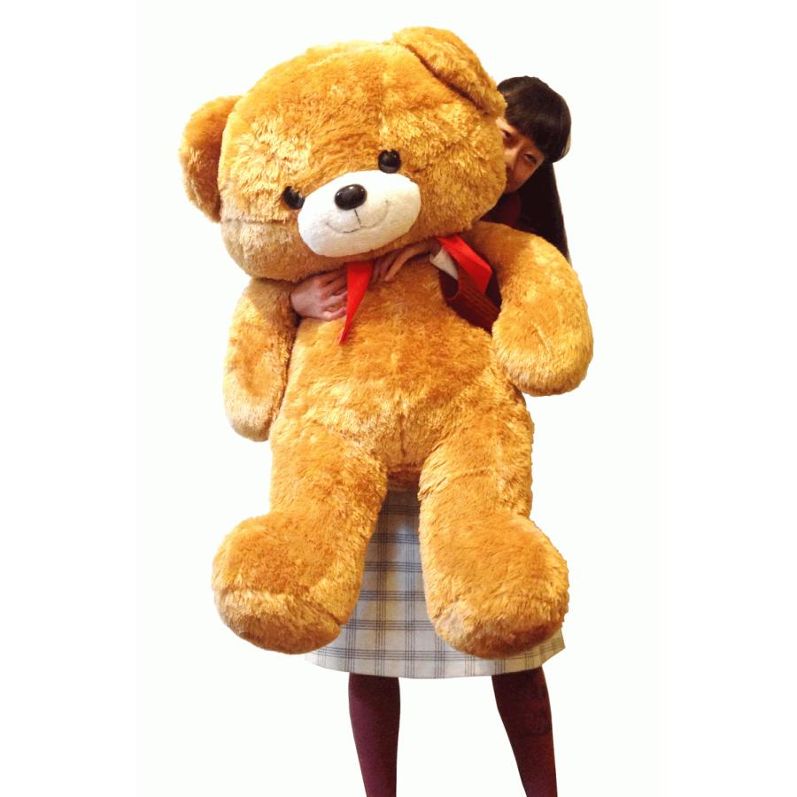 プレゼント好適品】 おすわりくまさん超ジャンボぬいぐるみ プレゼント好適品】 おすわりくまさん超ジャンボぬいぐるみ