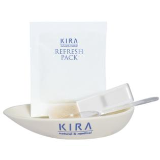 綺羅化粧品 キラリフレッシュパックset とぎ皿・計量スプーン付き 